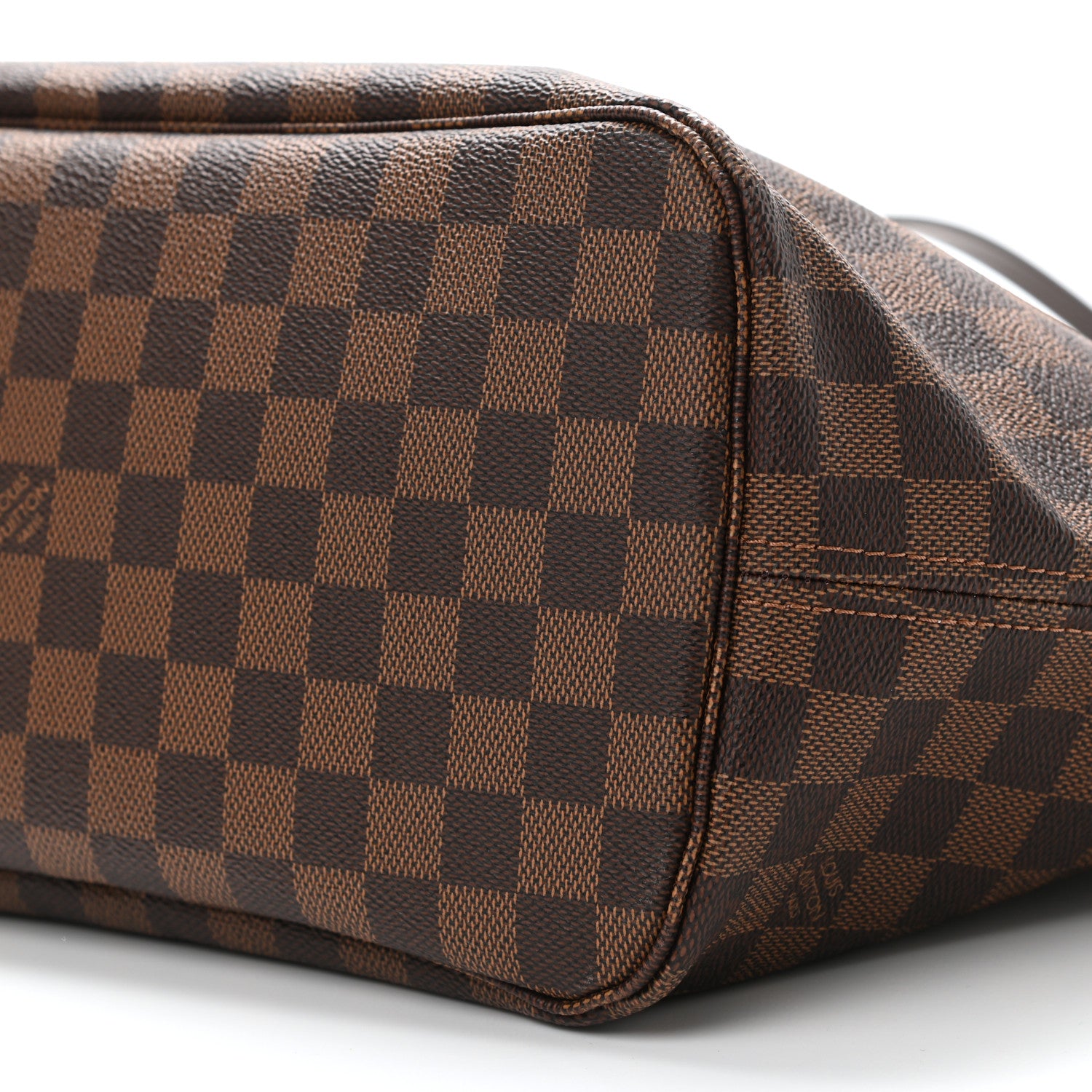 Louis Vuitton Damier Ebene Neo Neverfull MM Rose Ballerine 11 of 11