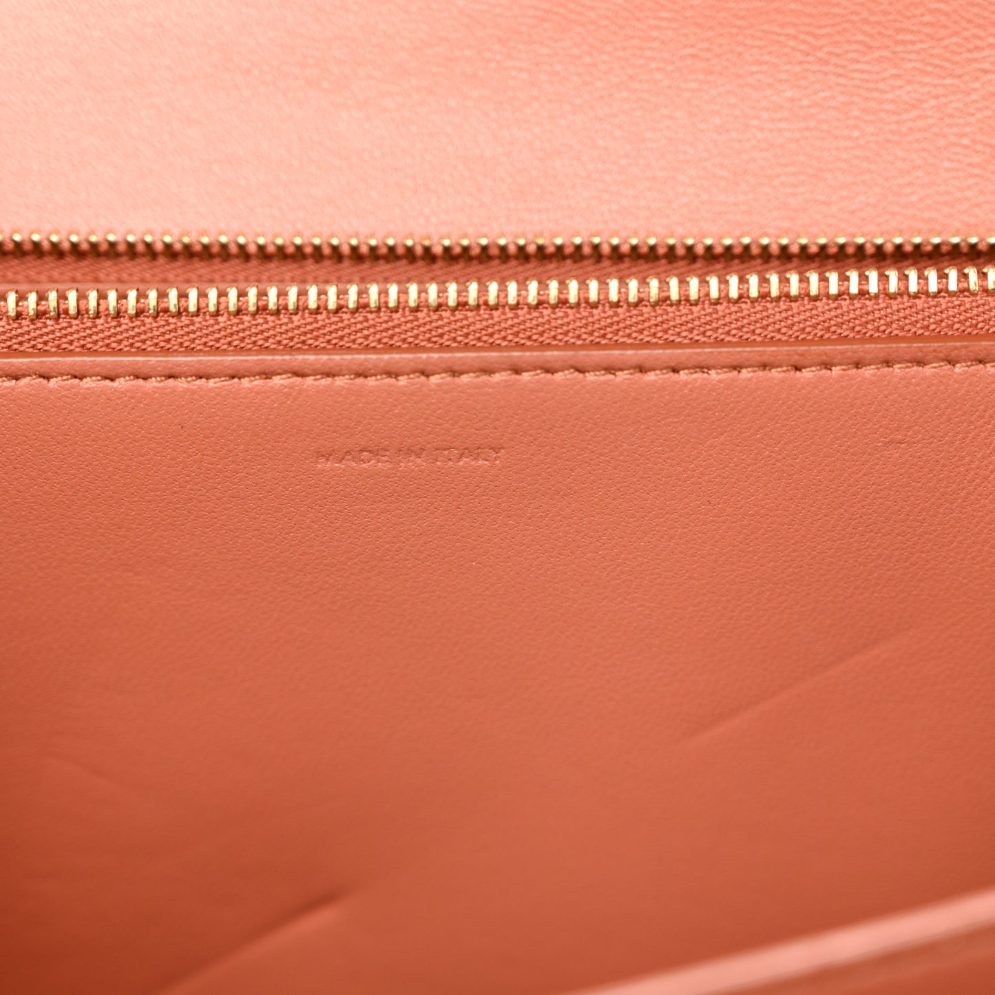 Liege Calfskin Medium Classic Box Flap Bag Terracotta