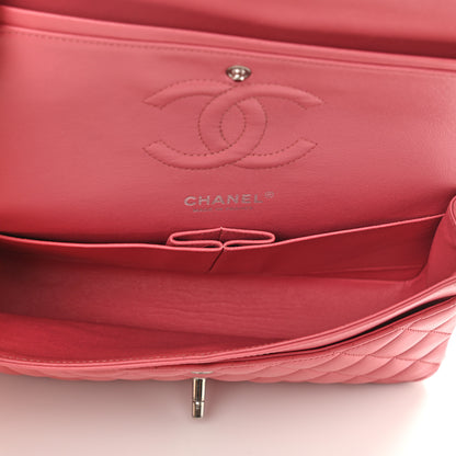Chanel Lambskin Quilted Medium Double Flap Pink 5 of 10