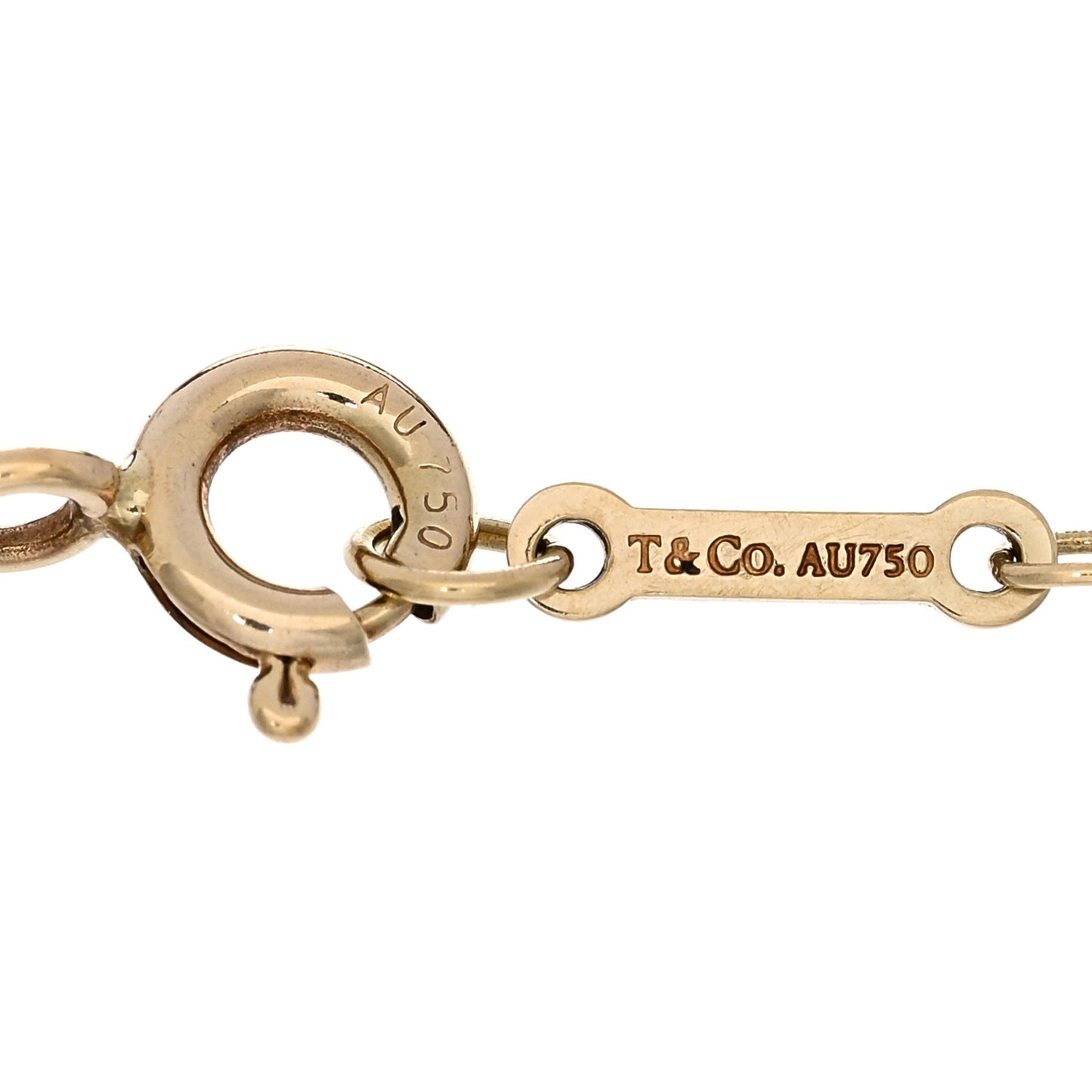 18K Yellow Gold Blue Topaz Paloma Picasso Olive Leaf Bracelet