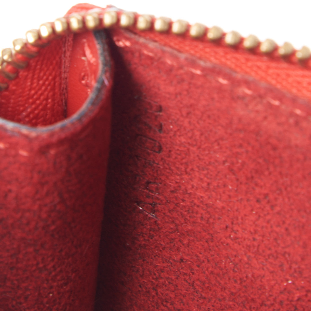 Louis Vuitton Epi Pochette Accessories 24 Castillan Red 8 of 8