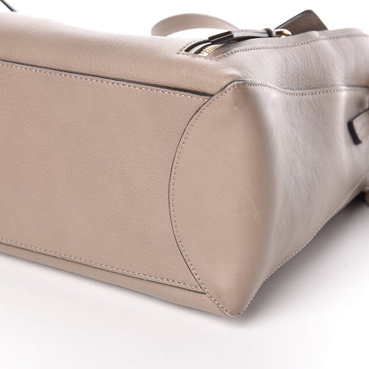 Chloe Calfskin Medium Faye Day Shoulder Bag Motty Grey 9 of 10