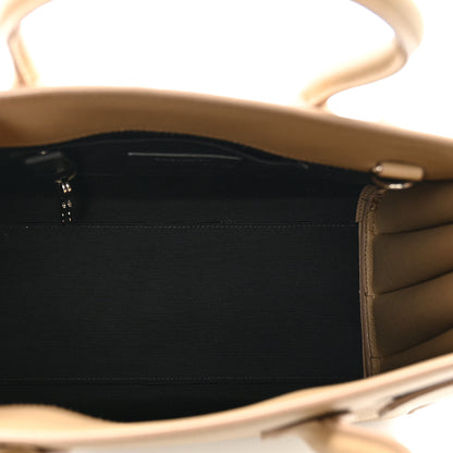 Saint Laurent Grained Calfskin Baby Sac De Jour Dark Beige 6 of 11