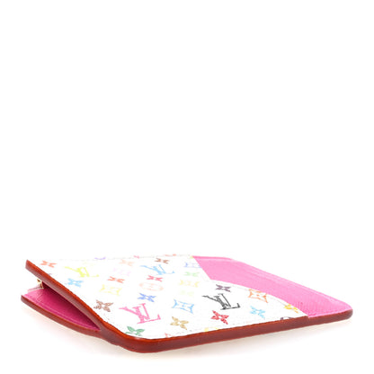 Louis Vuitton LV X TM Monogram Romy Card Holder Kawaii Pink 4 of 7