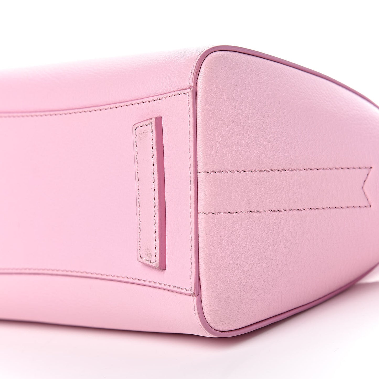 Sugar Goatskin Mini Antigona Bright Pink