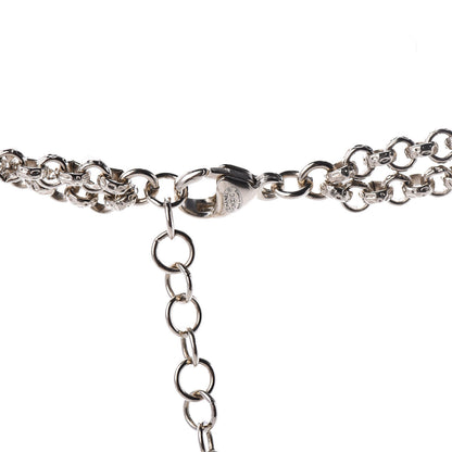 Chanel Pearl Crystal CC Camellia Express Necklace Gold 5 of 6