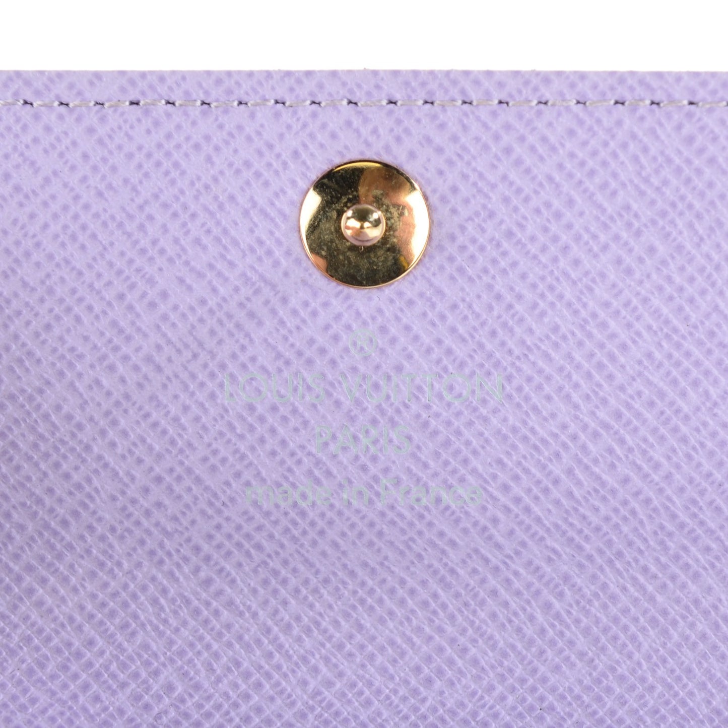 Monogram Multicolor Multicles 4 Key Holder Black Violet