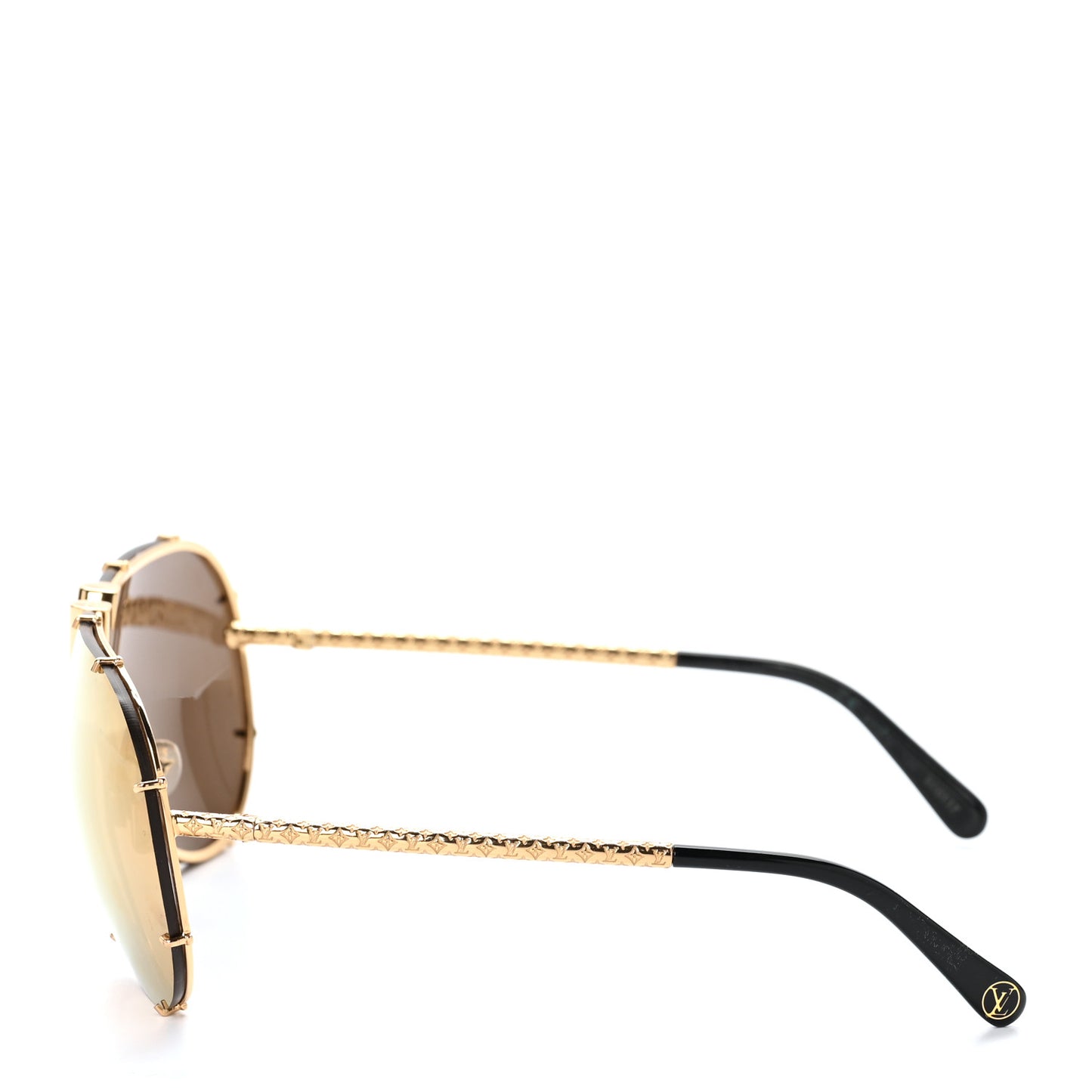 LV Drive Sunglasses Z0896E Gold