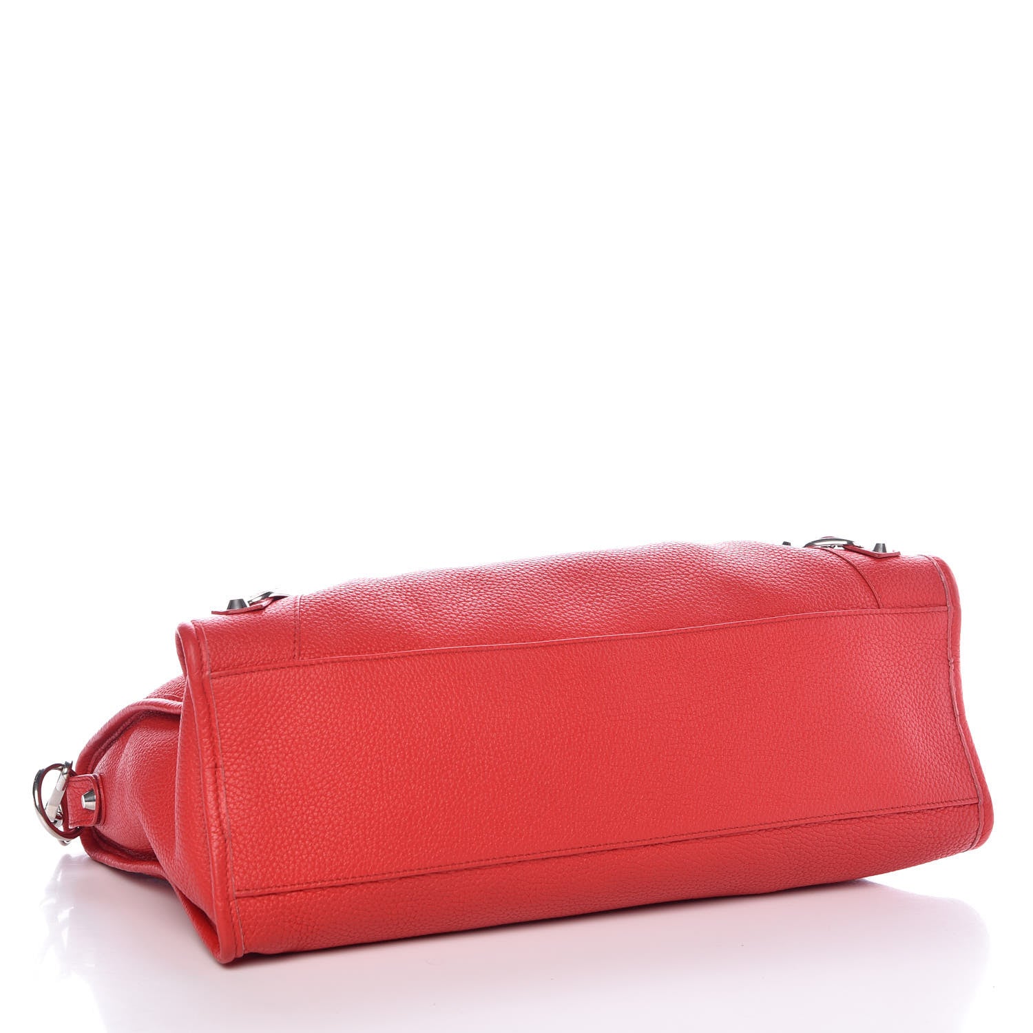 Balenciaga Vibrato Calfskin Classic Silver Hardware City Rouge Cerise 5 of 10