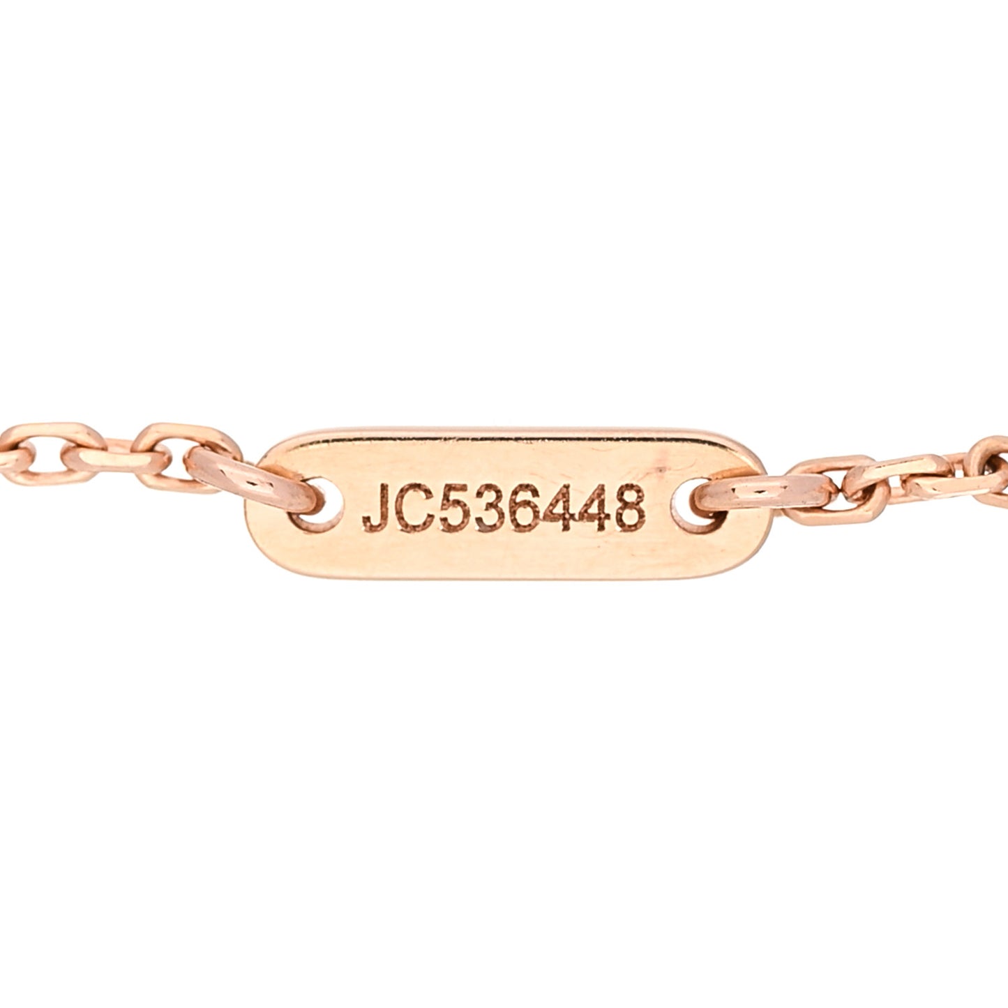 18K Rose Gold Gray Mother of Pearl Sweet Alhambra Butterfly Bracelet