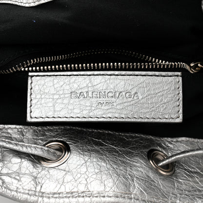 Balenciaga Agneau Giant 12 Silver Hardware Mini Pompon Gris Aluminum 6 of 11
