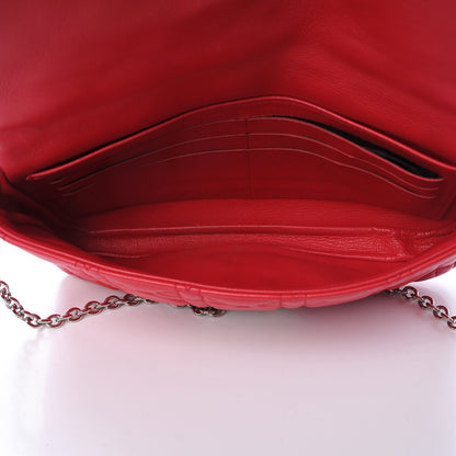 Christian Dior Lambskin Cannage New Lock Pouch Pink 5 of 14