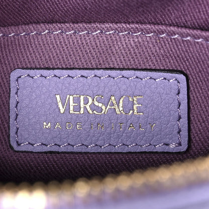 Versace Calfskin La Medusa Round Camera Bag Lilac 5 of 10