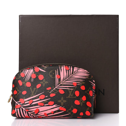 Louis Vuitton Monogram Jungle Dots Cosmetic Pouch Sugar Pink Poppy 9 of 9