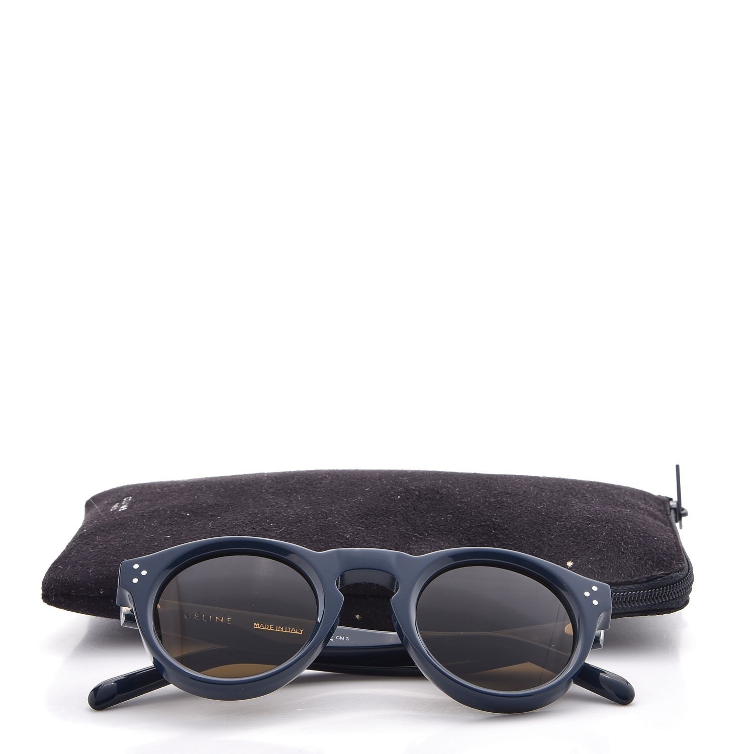 Celine Bevel Cat Sunglasses CL41370/S Navy 8 of 8