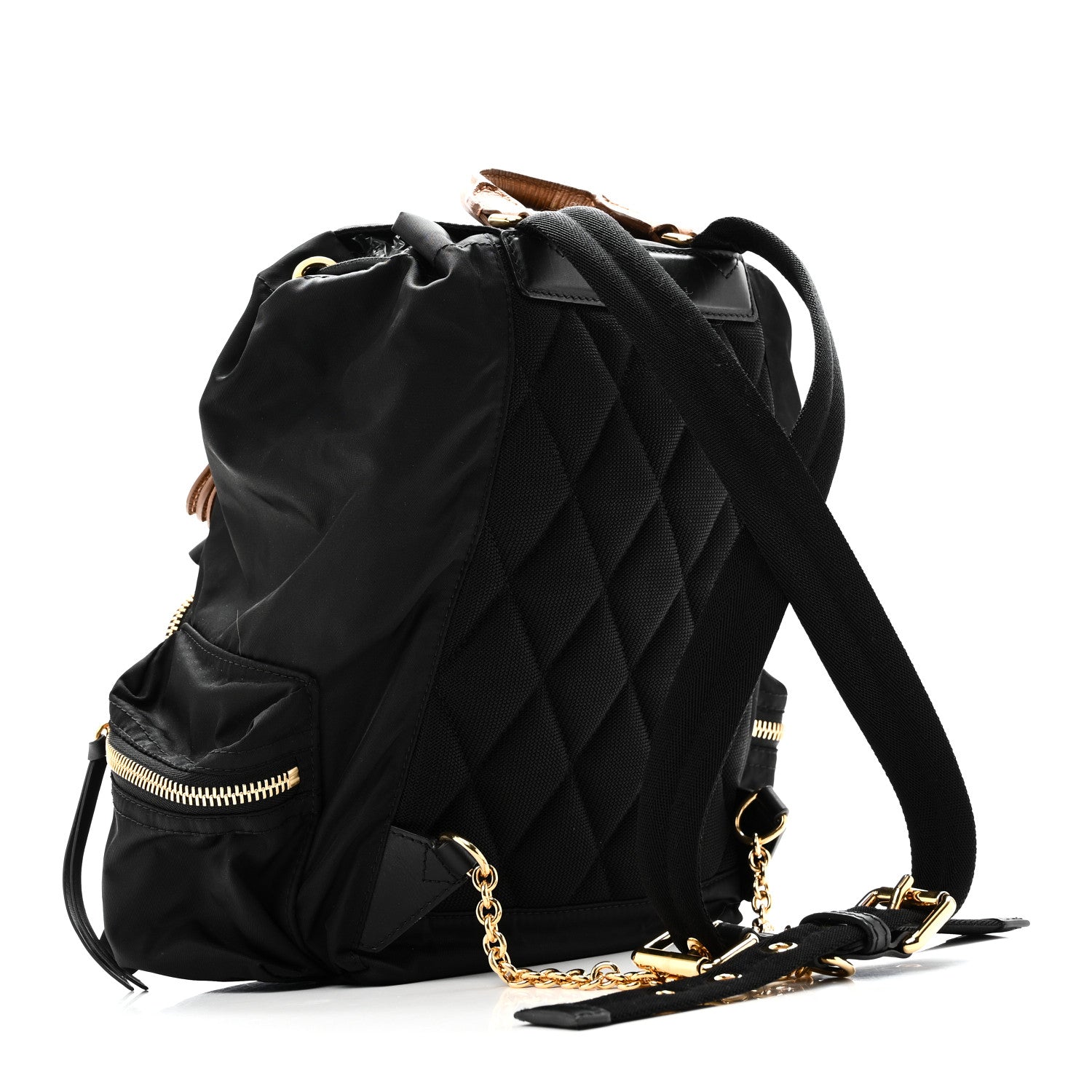 Burberry Nylon Medium Rucksack Backpack Black 3 of 9