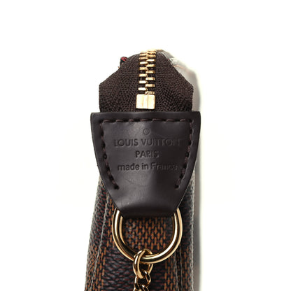 Louis Vuitton Damier Ebene Mini Pochette Accessories 7 of 9