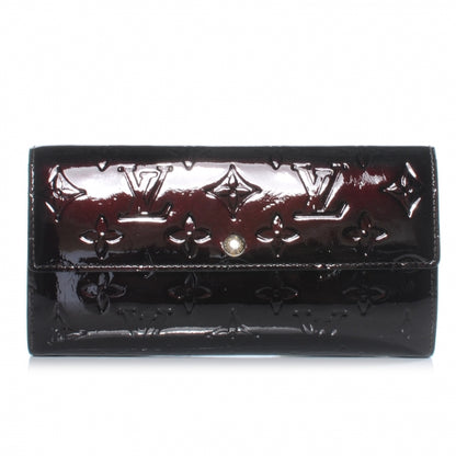 Louis Vuitton Vernis Sarah Wallet Amarante 1 of 7