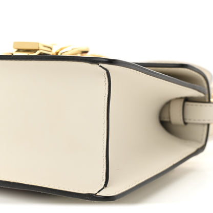 Gucci Calfskin Mini Sylvie Top Handle Bag White 10 of 10