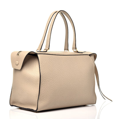 Celine Bullhide Calfskin Small Ring Bag Dune 3 of 8