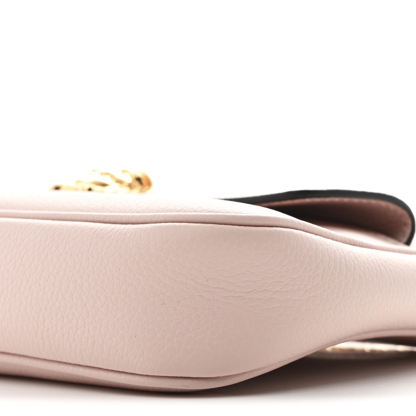Grained Calfskin La Medusa Mini Crossbody Dusty Rose