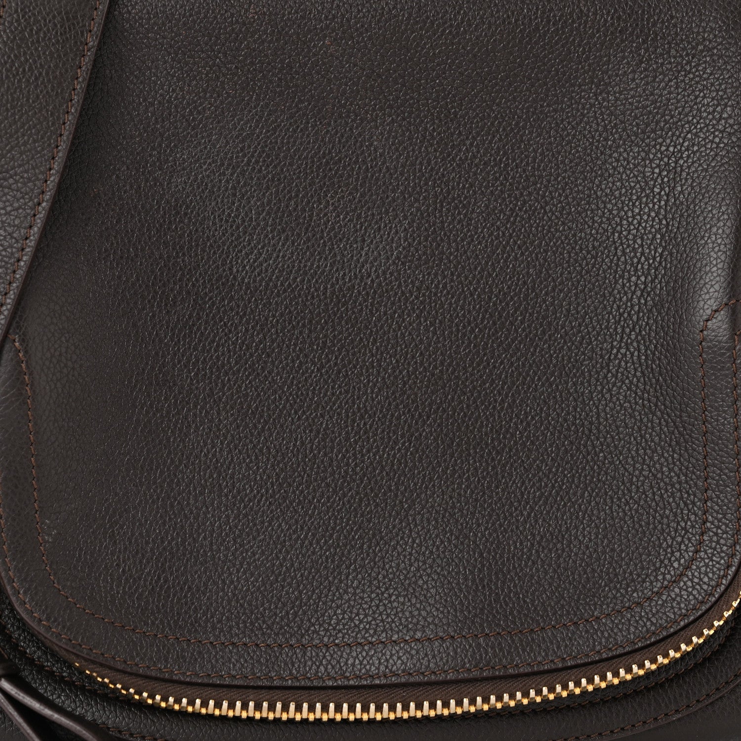 Tom Ford Grained Calfskin Medium Jennifer Crossbody Bag Brown 8 of 18