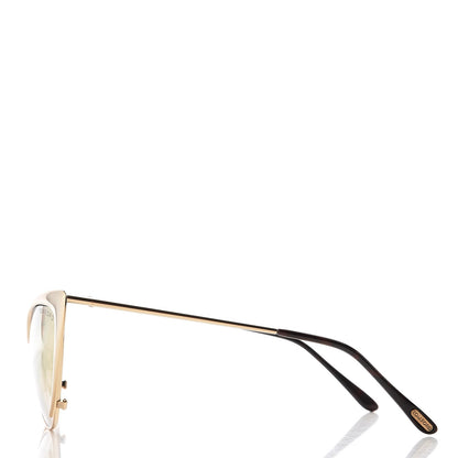 Tom Ford Nastasya Cat Eye Sunglasses TF304 Rose Gold 3 of 8
