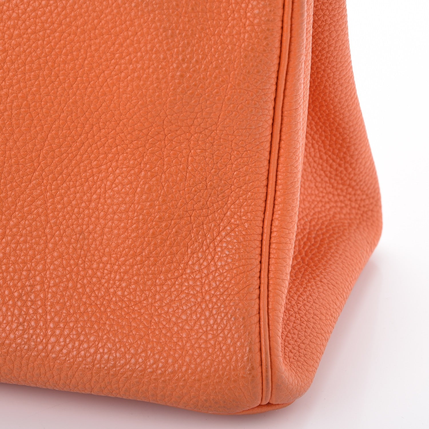 Hermes Togo Birkin 30 Orange 40 of 47