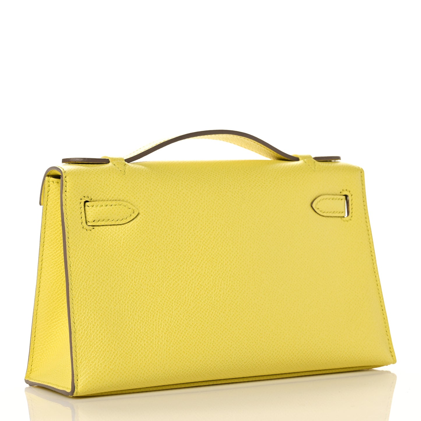Epsom Kelly Pochette Clutch Soufre