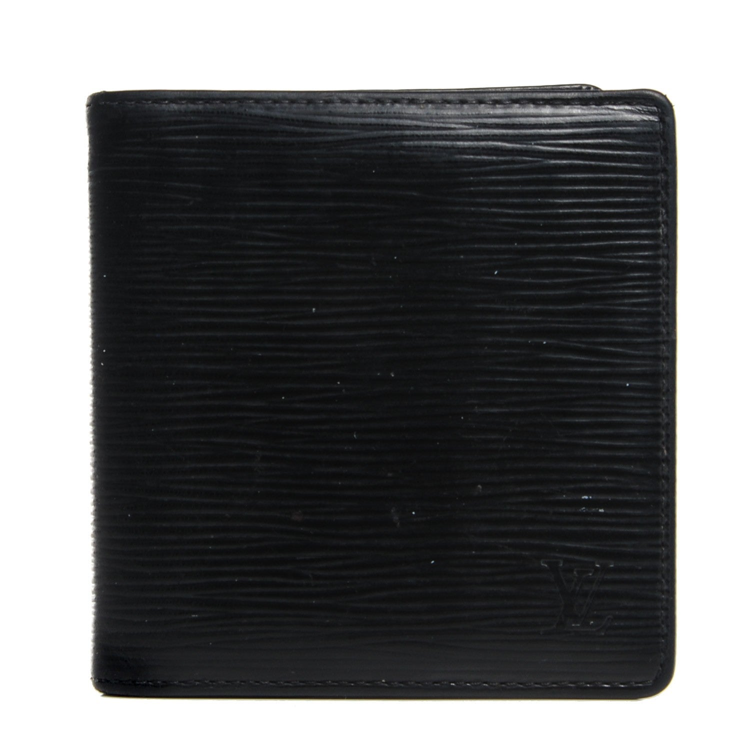 Louis Vuitton Epi Billfold Wallet 6 Slot Black 1 of 7