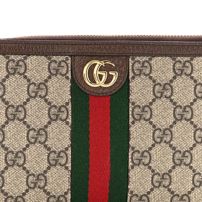 Gucci GG Supreme Monogram Web Ophidia Utility Belt Bag  85 34 Beige Ebony New Acero 9 of 11