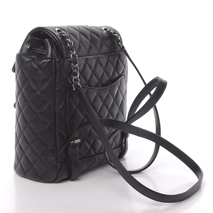 Chanel Lambskin Quilted Small Urban Spirit Backpack Black 2 of 9