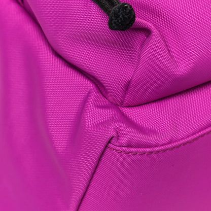 Balenciaga Sport Nylon Logo Embroidered S Wheel Backpack Fuchsia Black 8 of 11