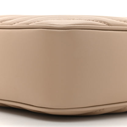Saint Laurent Calfskin Matelasse Monogram Lou Camera Bag Dark Beige 10 of 10