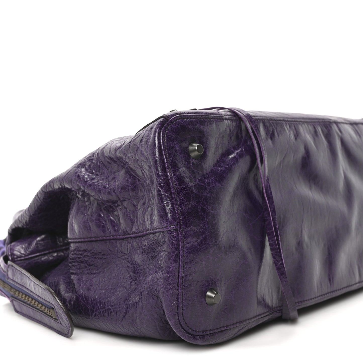 Agneau Classic Hardware Step Violet