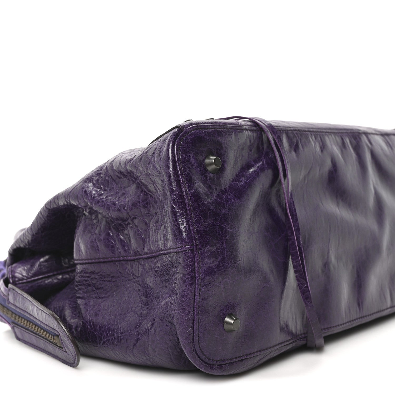 Balenciaga Agneau Classic Hardware Step Violet 9 of 10