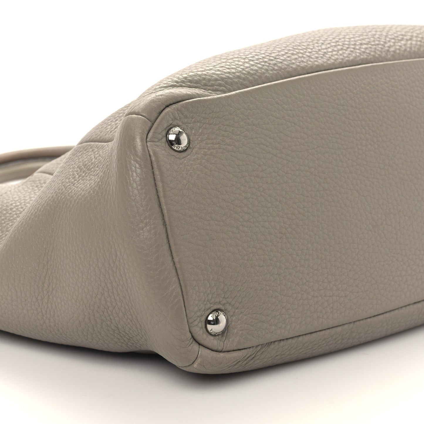 Vitello Daino Side Pocket Tote Argilla