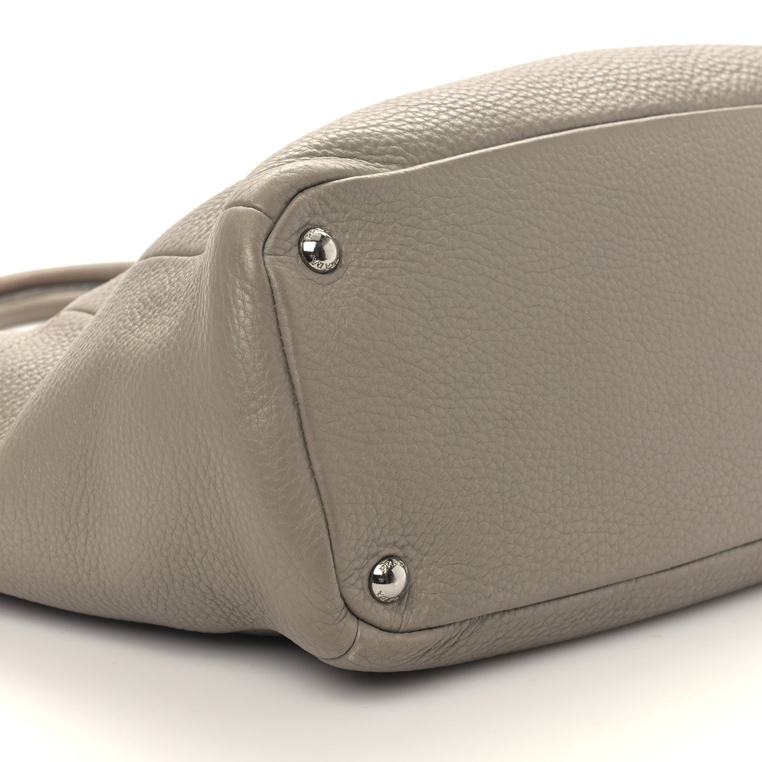 Prada Vitello Daino Side Pocket Tote Argilla 8 of 9
