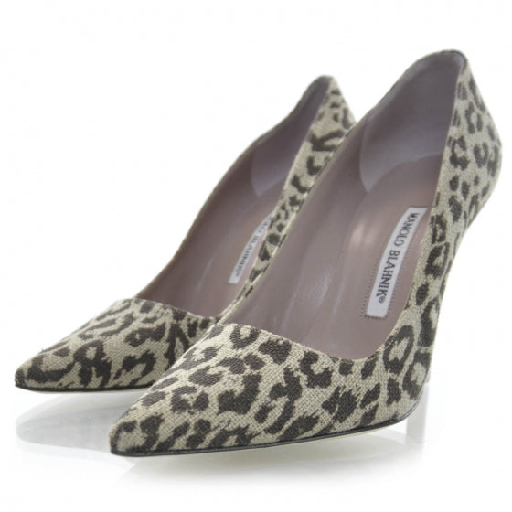 FASHIONPHILE MANOLOBLAHNIKToileLeopardPumps38.5 6 of 6