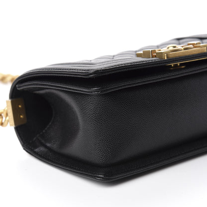 Chanel Caviar Quilted Small Boy Flap Black 6 of 11