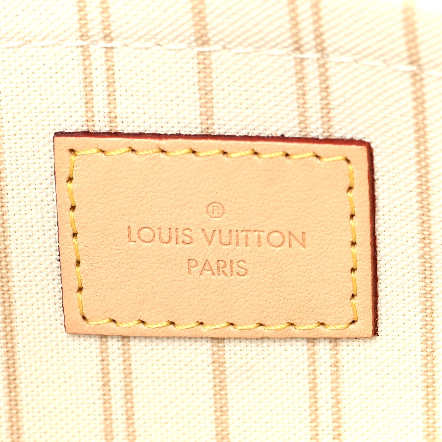 Louis Vuitton Damier Azur Neverfull MM GM Pochette 6 of 7