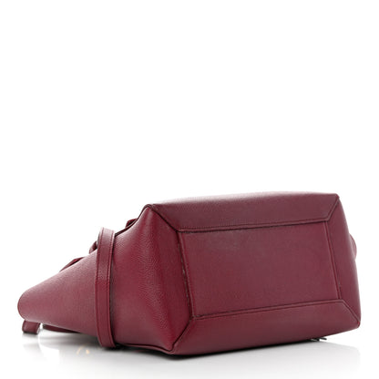 Celine Grained Calfskin Micro Belt Bag Plum 4 of 23