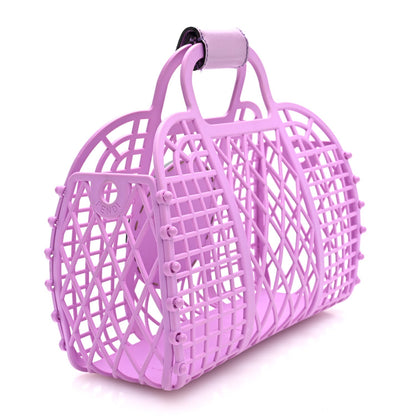 Fendi Recycled Plastic Vitello Liberty Matte Small Fendi Basket Violetta 3 of 10