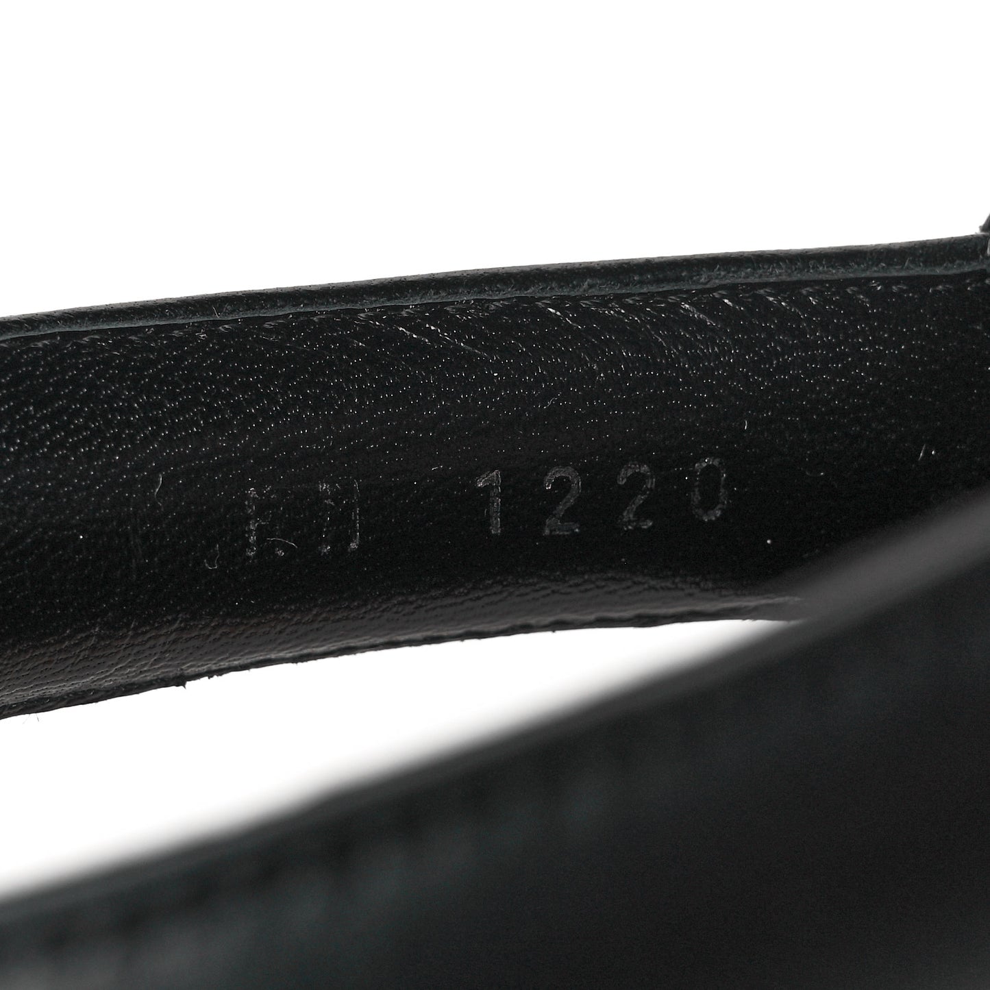 Lambskin 4G Logo Horn Sandals 36 Black