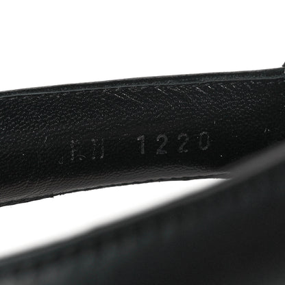 Givenchy Lambskin 4G Logo Horn Sandals 36 Black 16 of 20