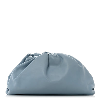 Bottega Veneta Smooth Butter Calf The Pouch Oversized Clutch Ice 1 of 9