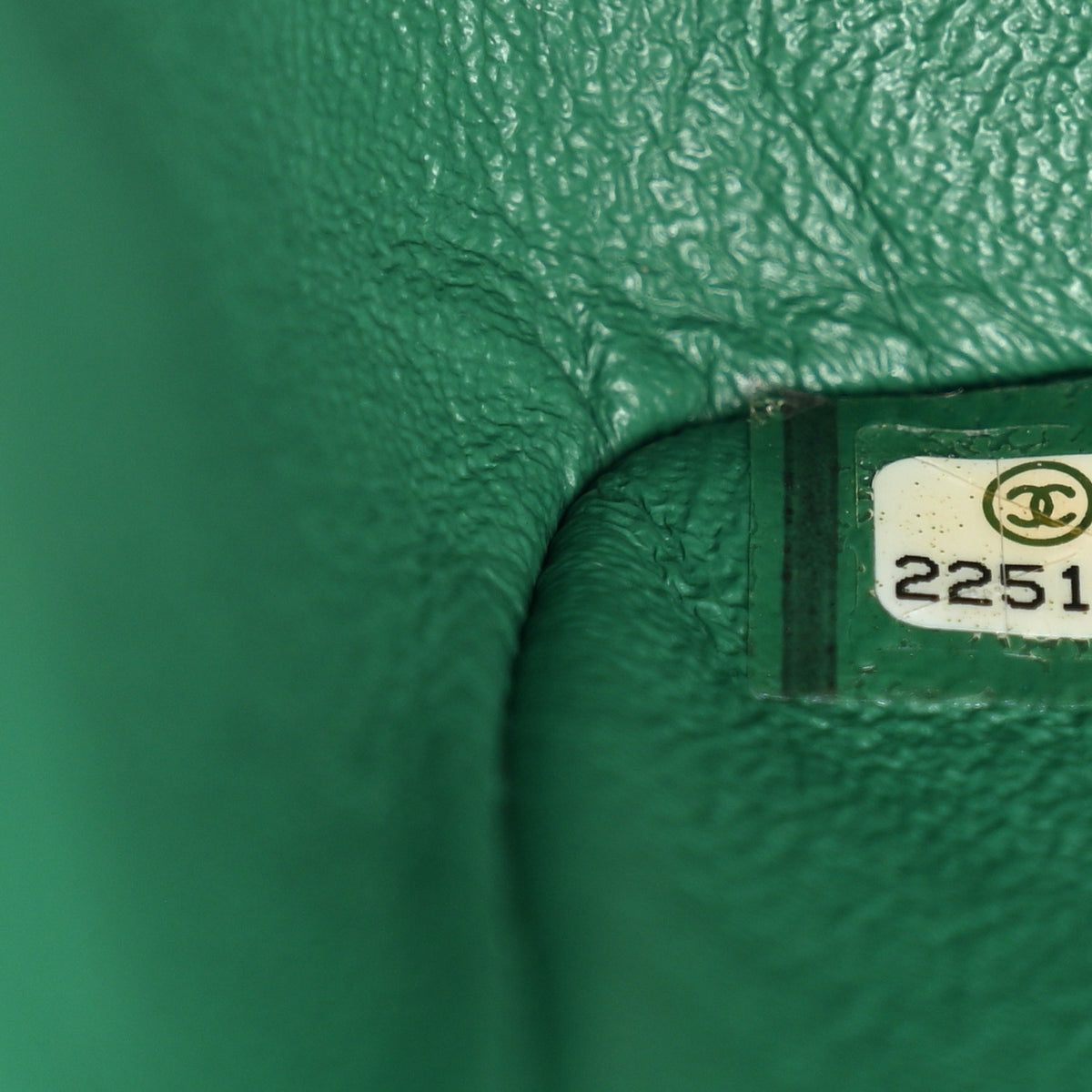 Chanel Lambskin Quilted Mini Square Flap Green 7 of 11