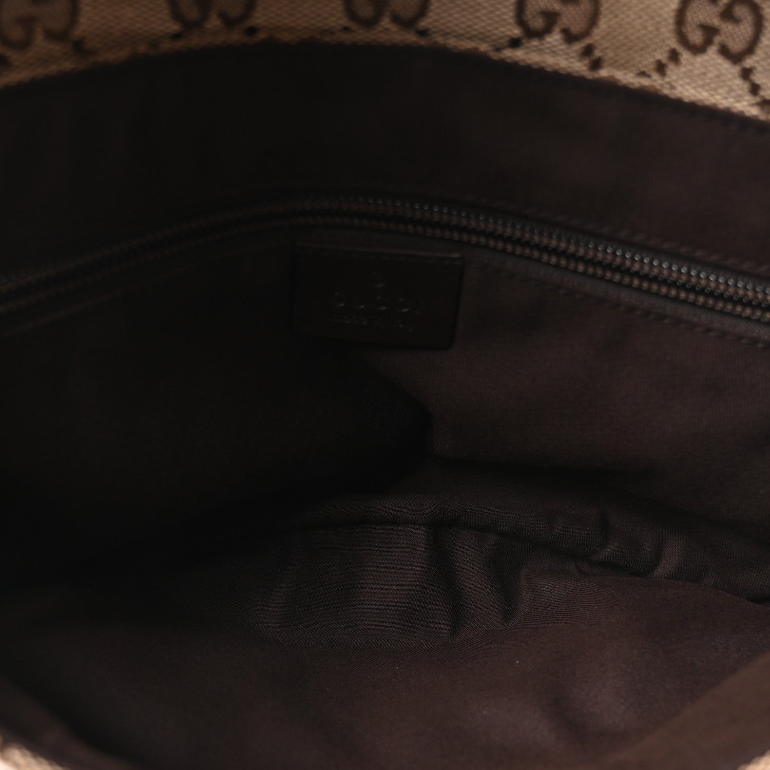 Gucci Monogram Waist Belt Bag Dark Brown 5 of 10