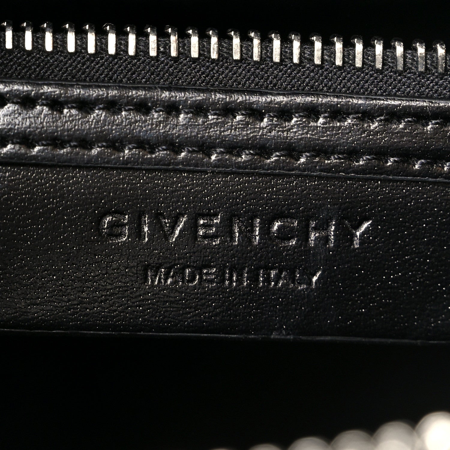 Givenchy Shiny Lord Calfskin Mini Antigona Black 6 of 10