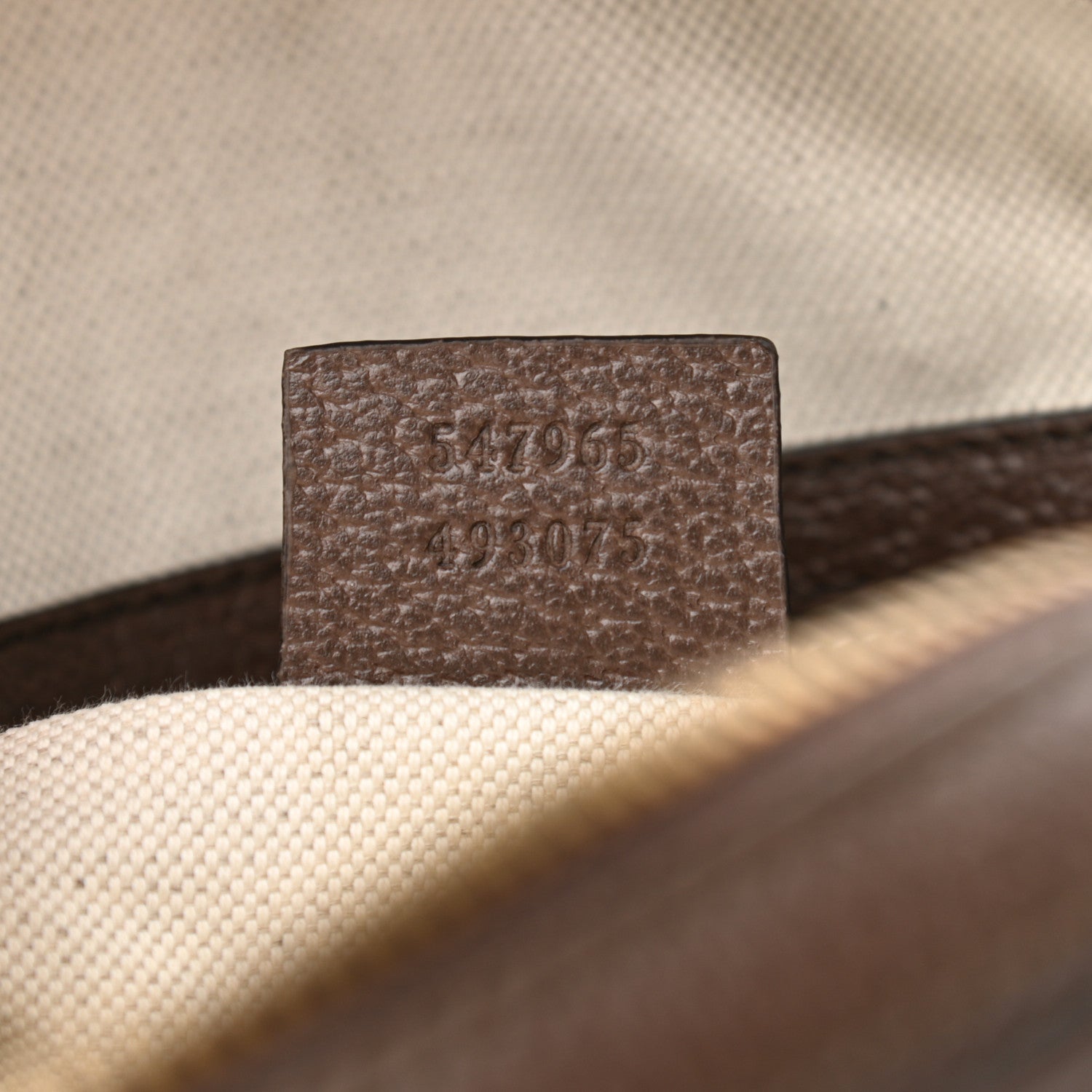 Gucci GG Supreme Monogram Calfskin Web Small Ophidia Day Backpack Beige Ebony New Acero 7 of 10
